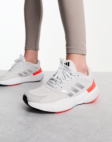adidas Running Response Super 3.0 trainers in grey and orange