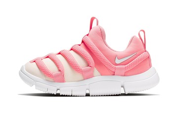 PS NIKE NOVICE SPORTS CASUAL SHOES PINK  WHITE