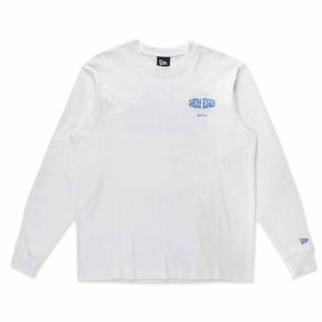 NEW ERA 男女 長袖上衣 STREET SWING NEW ERA 白 NE14701321