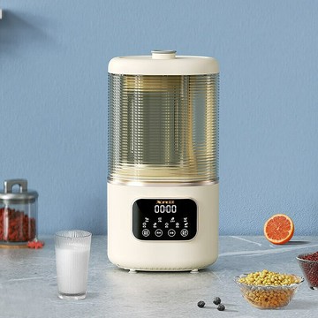 德國帶罩柔音破壁機家用加熱全自動豆漿機非靜音料理機110V-220