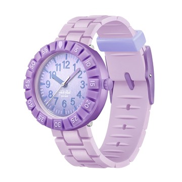 FlikFlak 兒童手錶 LAVENDOLOGY 兒童禮物/瑞士製造 FCSP127 (36.7mm)【官方旗艦店】