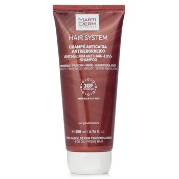 Martiderm Martiderm Hair System 水楊酸抗皮脂防脫洗髮露(適用於易出油髮質） 200ml/6.76oz-油性髮質洗髮精