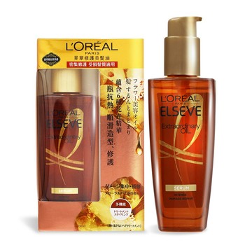 【L'OREAL Paris 巴黎萊雅】金緻護髮精油(100ml)-國際航空版 -多款可選