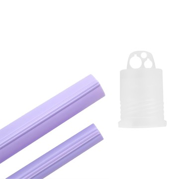 A Plastic Project 吸吸管  最輕3公克，最小直徑3.5公分x高度3公分，最薄0.3毫米，5號PP  1組