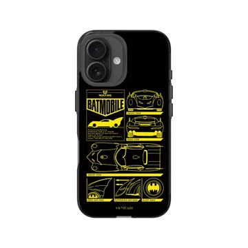 iPhone 16 JellyTint 酷墨灰 - Batman 蝙蝠俠 - 蝙蝠車