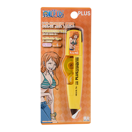 普樂士PLUS x ONE PIECE航海王授權智慧型滾輪修正帶/52-239/娜美/5mmx6M