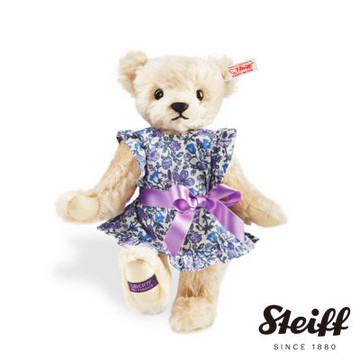 STEIFF Violet Teddy Bear 連身裙泰迪熊  海外限量版