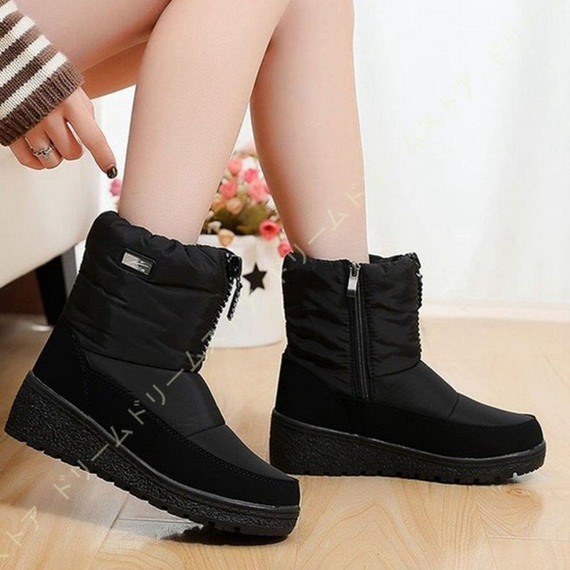 Snow 秋 冬スノーブーツ レディース スノーシューズ ショート ブーツ 雪靴 雪 雪用 ウインターブーツ キャンプ 大きいサイズ 防水 防滑 通販 Lineポイント最大get Lineショッピング