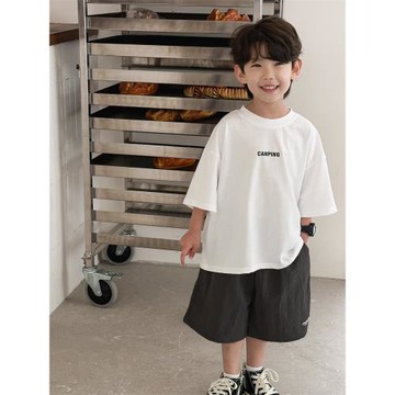 叮叮家童裝男童休閑短褲2026中大兒童夏季速干運動褲薄款五分褲潮