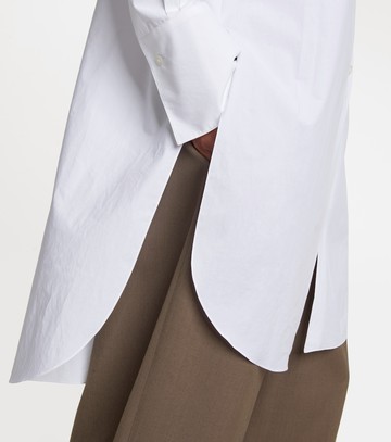 The Row Astrea oversized cotton poplin shirt