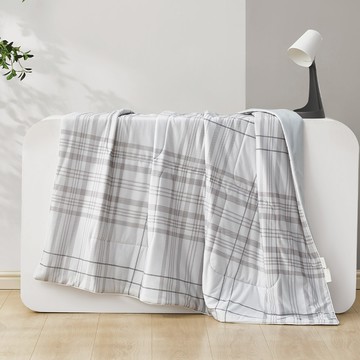COOL極致涼冰爽被(清新格紋) / 涼感被 / 夏被涼被