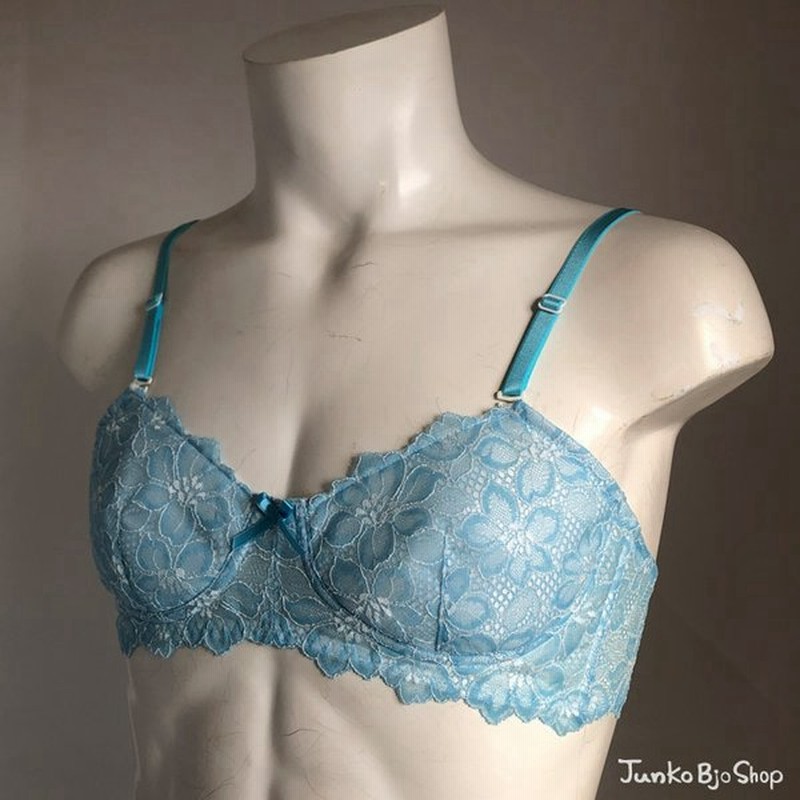 メンズブラ 総レースブラ ブルー 男性用ブラジャー メンズブラ 男性ブラジャー ブラ男 男ブラ 可愛いブラ ブラリーマン 通販 Lineポイント最大0 5 Get Lineショッピング