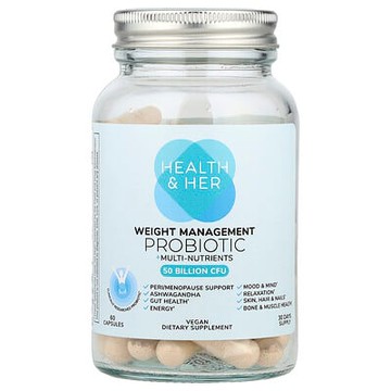 Health and Her, 體重管理益生菌+多種營養素膠囊，60 粒