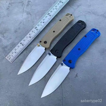 蝴蝶BM535折刀露營便攜式自衛徒步不銹鋼戶外刀具戶外折疊刀 66WA