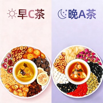 【台灣現貨 24H出貨】早C茶 補充VC 早C晚A 刺梨檸檬茶 晚A茶 补充VA 檸檬無花果刺梨  冷泡茶  水果茶