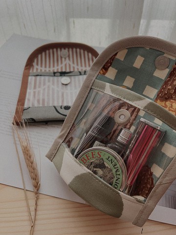 【實用小物收納】站立透明小收納