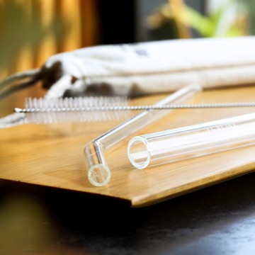 愛地球玻璃吸管組(3件式)