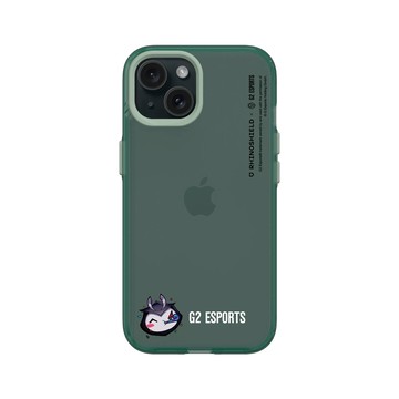 iPhone 15 Clear 憂墨綠 - G2 Esports - Emoji - Happy
