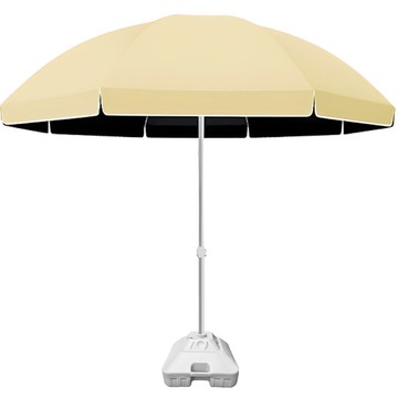 太阳伞遮阳伞户外庭院伞摆摊专用雨伞黑胶高颜值加厚防晒沙滩大伞 pm6071