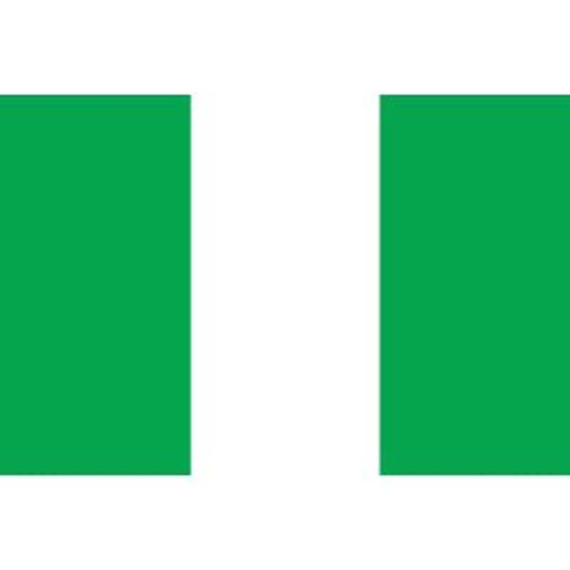 レンタル 国旗セット3泊4日】 ナイジェリア国旗セット（90×135ｃｍ・ポール・スタンド付き） LINEショッピング
