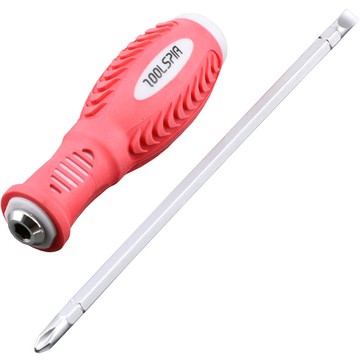 TOOLSPIA 軟握兩用螺絲起子 150mm  1個