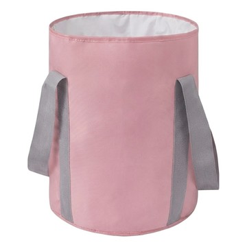 摺疊泡腳桶  櫻花粉  1個