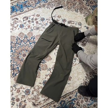 【全網嚴選】三防軟殻衝鋒褲男款春季新款vibe美式軍旅戰術褲子戶外登山機能褲