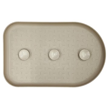 Nice u 毛樂趣 馬卡龍止滑餐墊 寵物適用 55.5x35.5x2.5公分 聚丙烯PP材質  布丁黃  1個