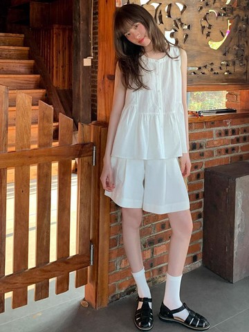 Flare Non-slip Blouse Pants Set