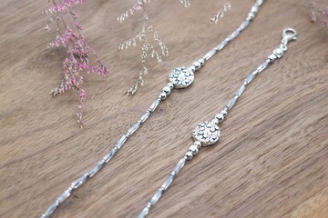 眼鏡鍊、口罩鍊/古月系列 - 藏銀