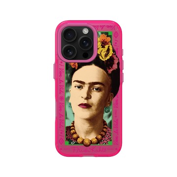 iPhone 16 Pro Clear 粉漾桃 - Frida Kahlo - Frida Kahlo de Rivera