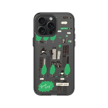 iPhone 15 Pro Max Clear 酷墨灰 - 馬來貘 Laimo - LAIMO CITY