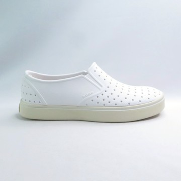 Native F00001861950 Miles Wanderfoam 男女款 洞洞鞋 白米黃【iSport愛運動】