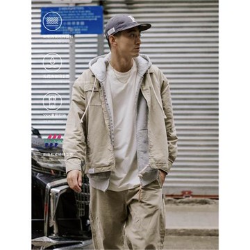 24AW PINSKTBS扎花破壞翻領夾克