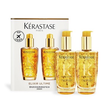 *KERASTASE 卡詩 金緻柔馭露100mlX2-國際航空版