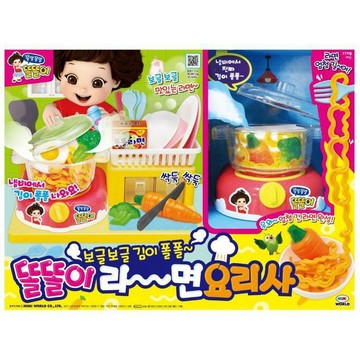 竹北kiwi玩具屋_現貨 MIMI World-小朵莉韓式炸醬麵烹飪組_02118307