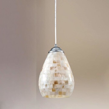 E27手工貝殼單吊燈 B106-48-93283