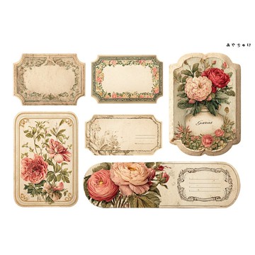 【10月新作】20-103-0128 裁切紙・拼貼素材