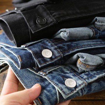 神褲系列外貿工廠尾單男士經典百搭休閑水洗磨白直筒牛仔褲子男潮