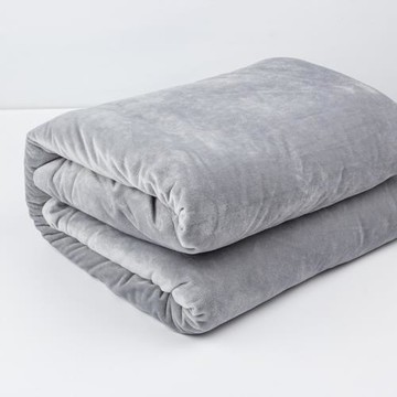 亞馬遜熱銷雙層羊羔絨毛毯加厚水晶超柔蓋毯午休毯可加logo