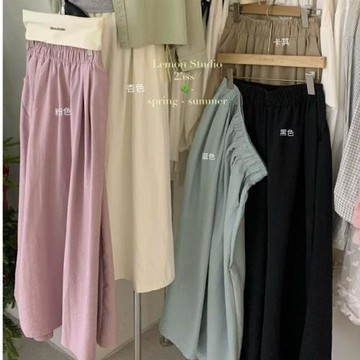 0218【鄉丫頭嚴選】半身裙 裙長84腰圍64  25003