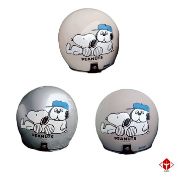 華泰 NINJA 安全帽 K-806 K-806S SY-9 史努比&歐拉夫 多色可選 復古帽 全拆洗 內墨鏡 半罩