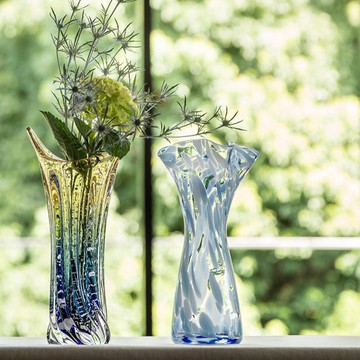 日本津輕 手作螺旋花瓶 / 共2款