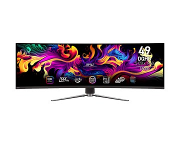 【會員限定優惠】MPG 491CQP QD-OLED 電競顯示器 (49型曲面 / DQHD / 144Hz / 量子點)