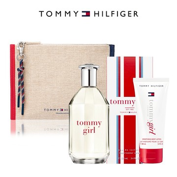 開幕慶獨家限定組【TOMMY HILFIGER】女性淡香水100ml(贈隨身包+隨機身體乳100ml)快速出貨