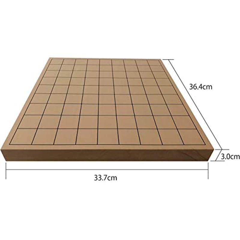 将棋盤 広く普及している 新桂 アガチス １０号卓上接合将棋盤（約３cm