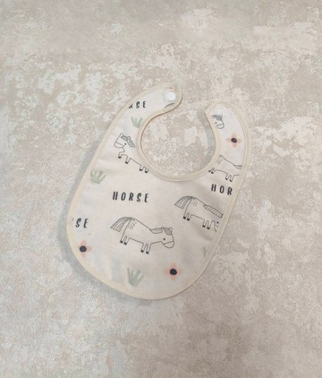 中圍兜-小馬豆-北歐童話小馬-2入