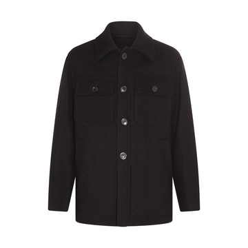 Dries Van Noten - Black Wool Casual Jacket