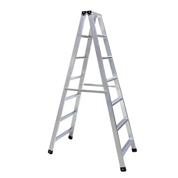 大船回港 加厚滿焊鋁製工作梯-7尺