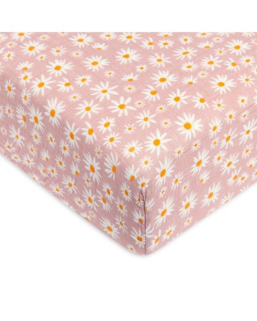 Babyletto Crib Sheet in Gots Certified Organic Muslin Cotton